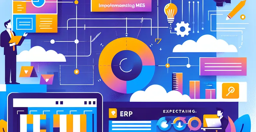  为什么上了ERP还要MES？一文讲清计划层与执行层的分工协作！  